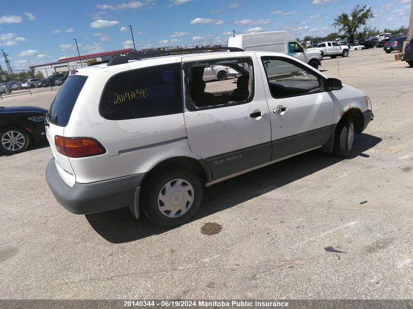 2000 Toyota Sienna Ce V6 VIN: 4T3ZF19C9YU187528 Lot: 20140344