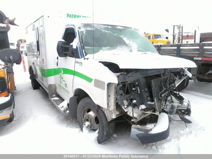 2012 Chevrolet Express 3500 Cutaway VIN: 1GB3G3CG6C1172281 Lot: 20140517