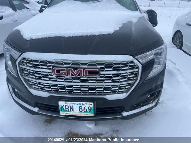 2022 GMC Terrain Denali VIN: 3GKALXEV0NL243282 Lot: 20140625