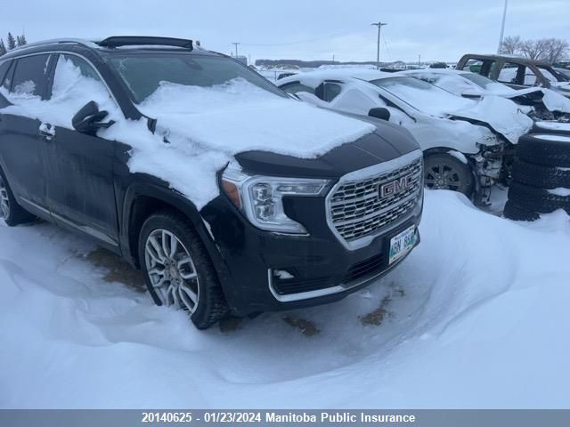 2022 GMC Terrain Denali VIN: 3GKALXEV0NL243282 Lot: 20140625