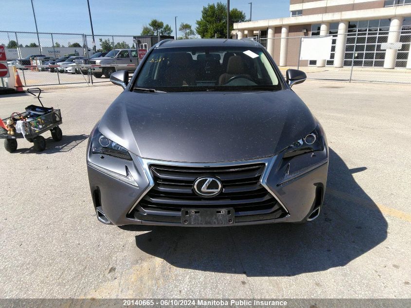 2015 Lexus Nx200T VIN: JTJBARBZ3F2031355 Lot: 20140665