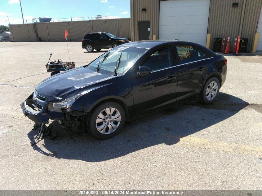 2015 Chevrolet Cruze Lt Turbo VIN: 1G1PC5SB8F7110997 Lot: 20140893