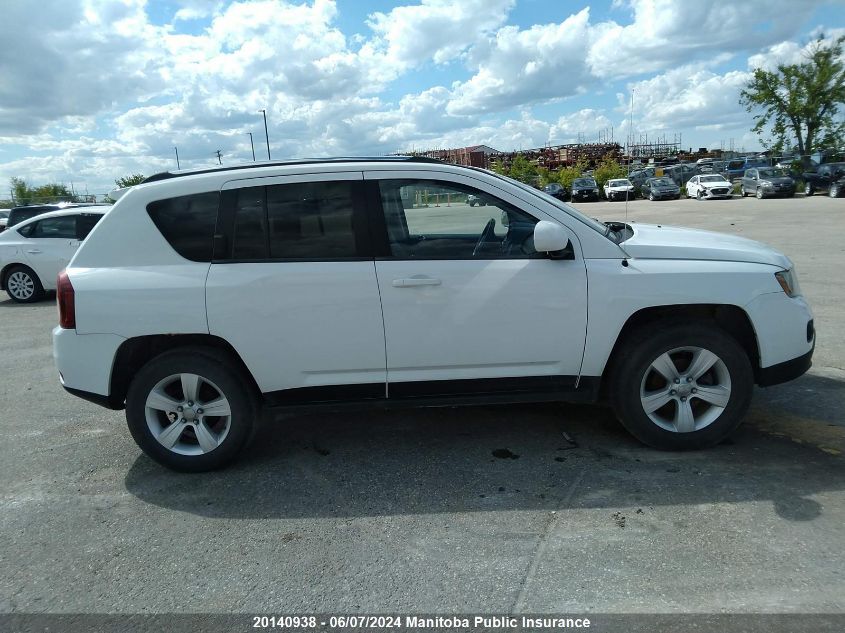 2014 Jeep Compass North VIN: 1C4NJDAB6ED568599 Lot: 20140938