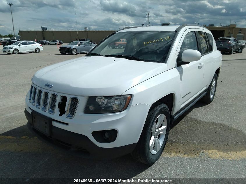 2014 Jeep Compass North VIN: 1C4NJDAB6ED568599 Lot: 20140938