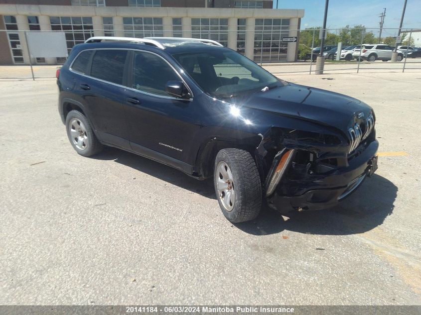 2014 Jeep Cherokee Limited VIN: 1C4PJMDB3EW170176 Lot: 20141184