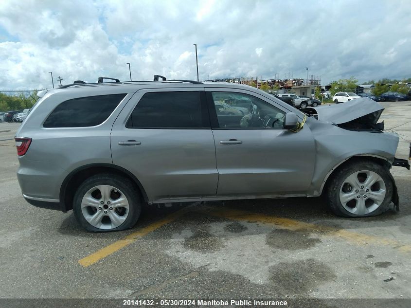 2015 Dodge Durango Sxt VIN: 1C4RDJAGXFC120411 Lot: 20141432