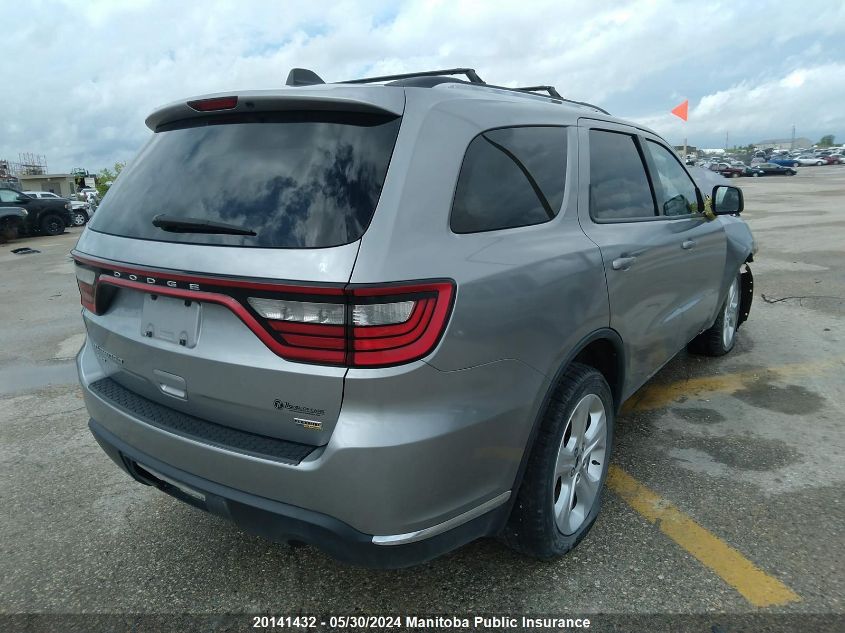 2015 Dodge Durango Sxt VIN: 1C4RDJAGXFC120411 Lot: 20141432