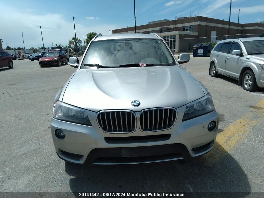 2011 BMW X3 28I VIN: 5UXWX5C56BL707601 Lot: 20141442