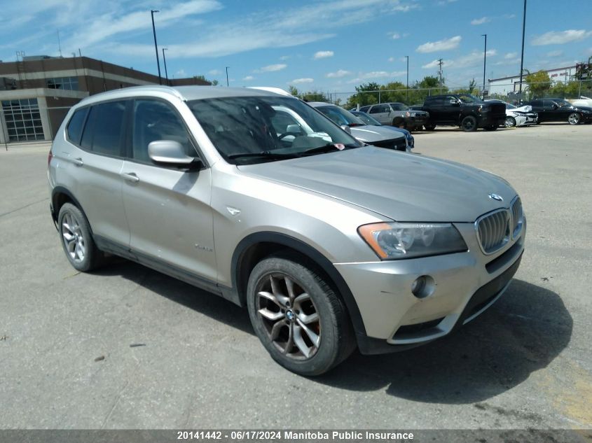 2011 BMW X3 28I VIN: 5UXWX5C56BL707601 Lot: 20141442