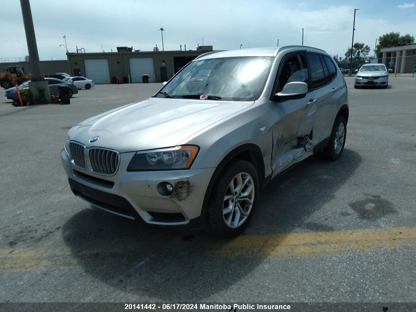 2011 BMW X3 28I VIN: 5UXWX5C56BL707601 Lot: 20141442