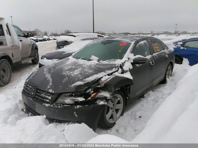 2012 Volkswagen Passat 2.5 VIN: 1VWBH7A38CC006325 Lot: 20141656