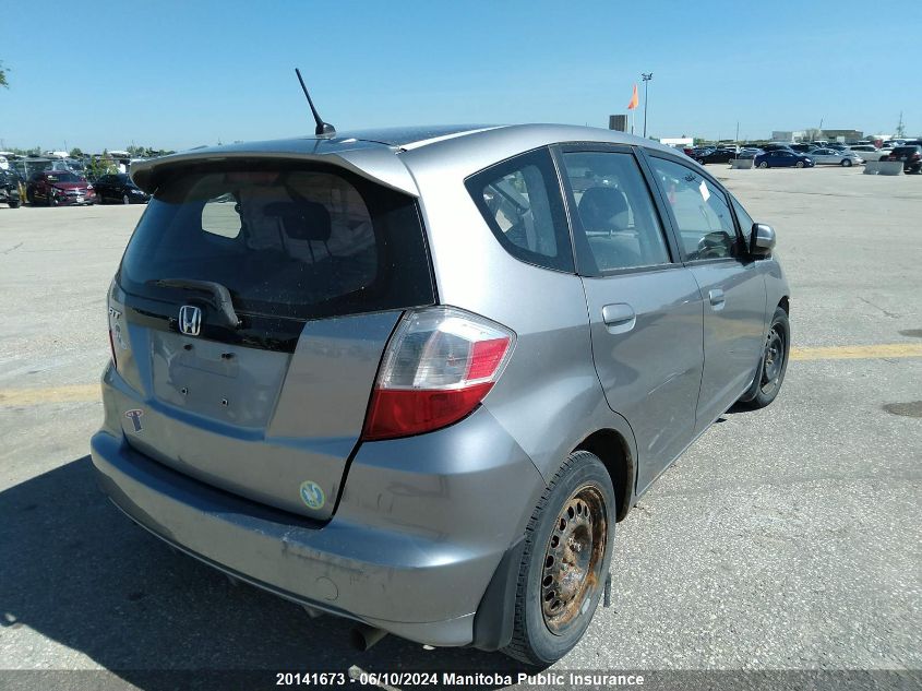 2010 Honda Fit Dx VIN: JHMGE8G53AC804940 Lot: 20141673