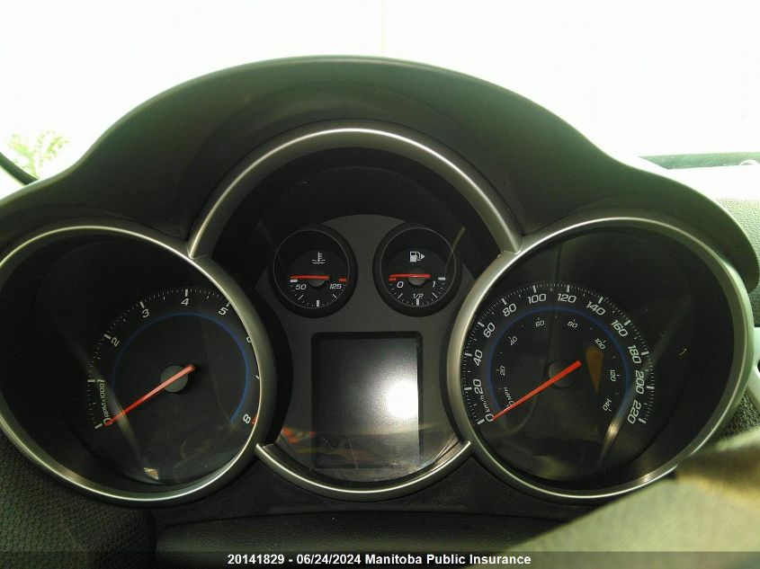 2013 Chevrolet Cruze Lt Turbo VIN: 1G1PE5SB0D7258004 Lot: 20141829