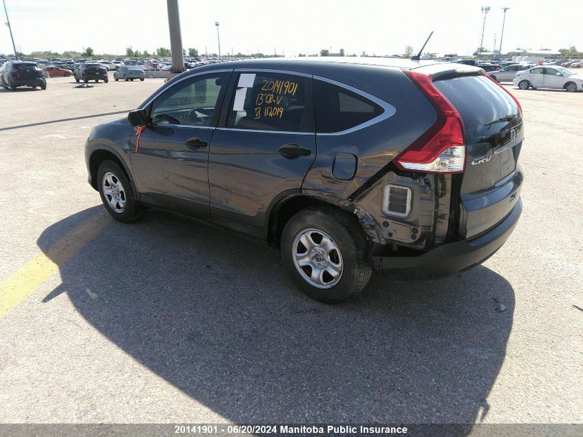 2013 Honda Cr-V Lx VIN: 2HKRM4H36DH112019 Lot: 20141901