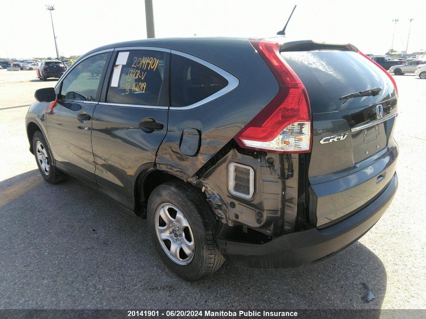 2013 Honda Cr-V Lx VIN: 2HKRM4H36DH112019 Lot: 20141901
