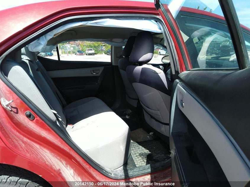 2015 Toyota Corolla Le VIN: 2T1BURHE1FC248581 Lot: 20142150