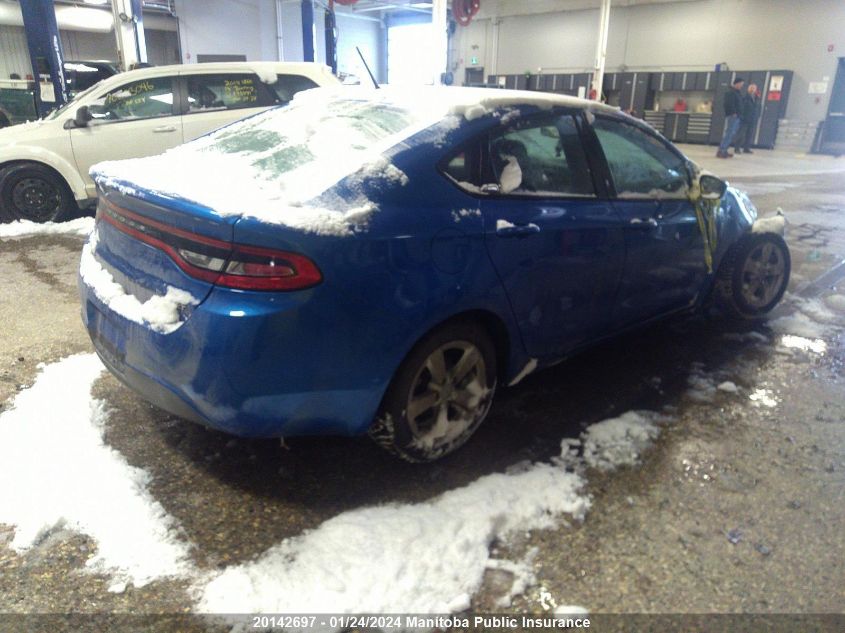 1C3CDFBB2GD563383 2016 Dodge Dart Sxt