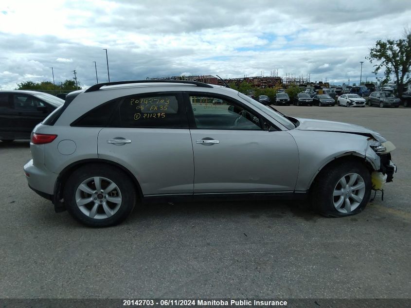 2005 Infiniti Fx35 VIN: JNRAS08W55X211295 Lot: 20142703