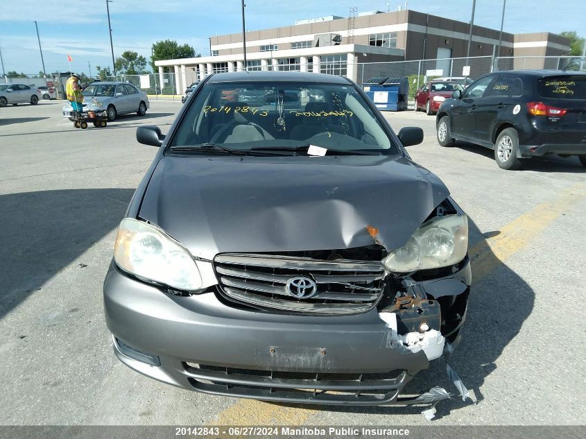 2004 Toyota Corolla VIN: 2T1BR32E04C829719 Lot: 20142843