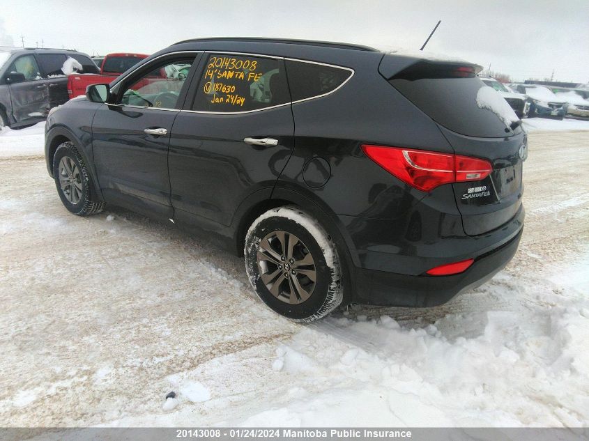 5XYZUDLB9EG187630 2014 Hyundai Santa Fe 2.4 Premium