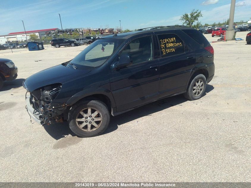 2004 Buick Rendezvous Cxl VIN: 3G5DB03E64S511754 Lot: 20143019