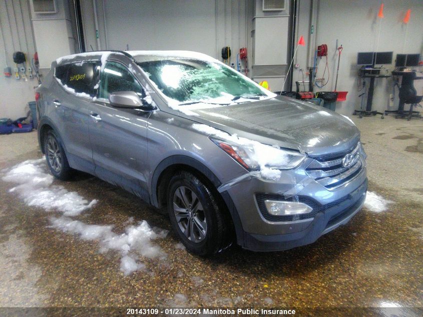 2014 Hyundai Santa Fe 2.4 Premium VIN: 5XYZU3LB0EG191379 Lot: 20143109