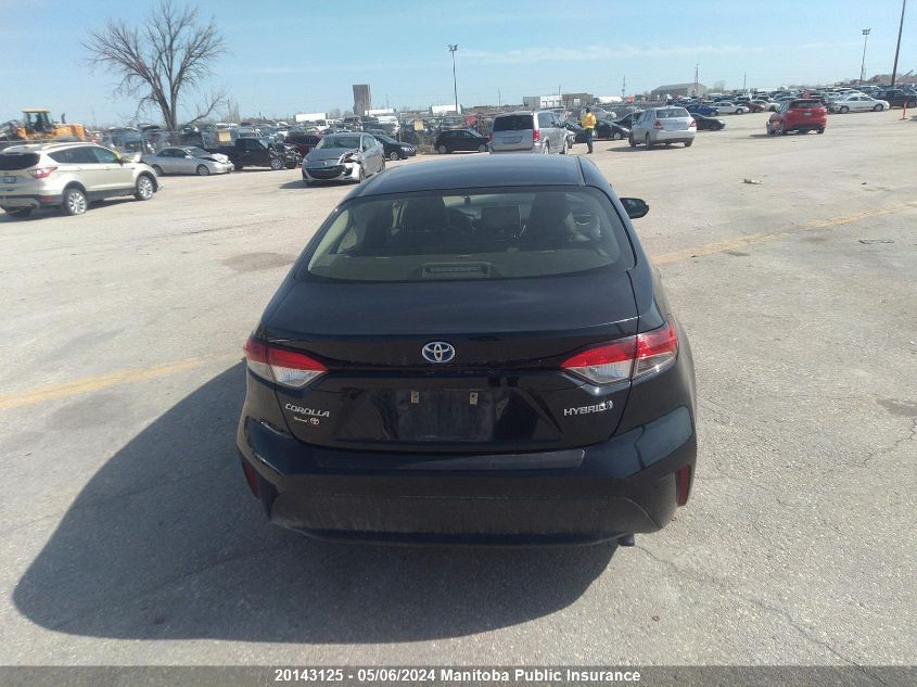 2021 Toyota Corolla Hybrid VIN: JTDBBMBE8MJ033931 Lot: 20143125