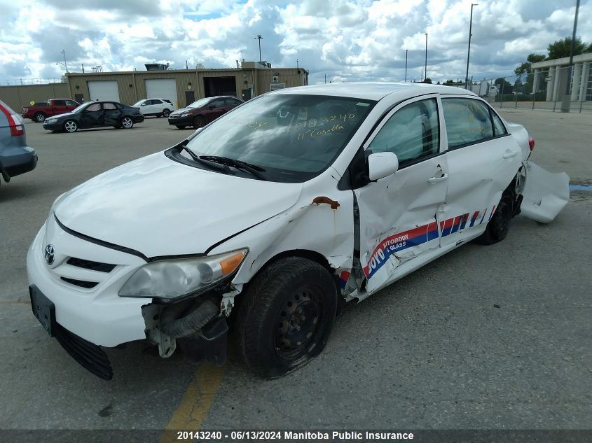 2011 Toyota Corolla Ce VIN: 2T1BU4EE2BC536983 Lot: 20143240