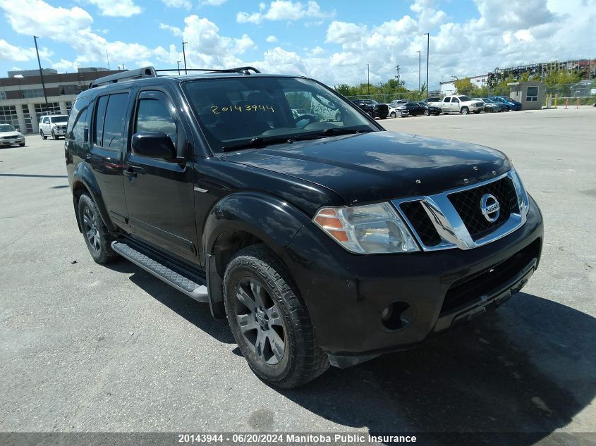 2010 Nissan Pathfinder Se VIN: 5N1AR1NB8AC610489 Lot: 20143944