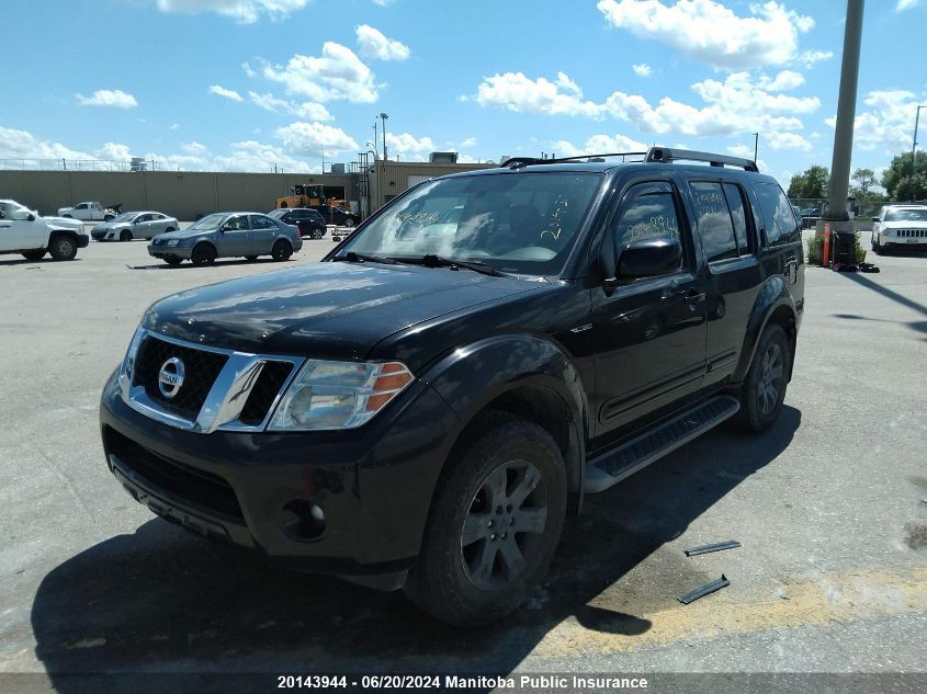 2010 Nissan Pathfinder Se VIN: 5N1AR1NB8AC610489 Lot: 20143944