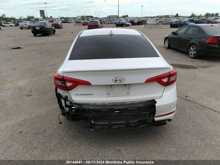 2017 Hyundai Sonata Gls VIN: 5NPE24AF9HH444194 Lot: 20144041