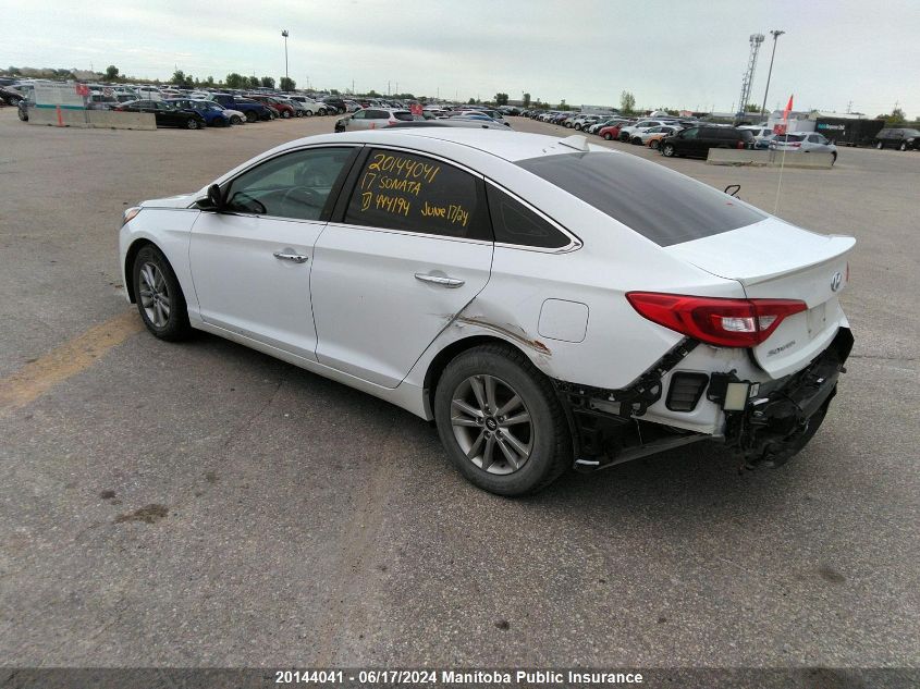 2017 Hyundai Sonata Gls VIN: 5NPE24AF9HH444194 Lot: 20144041