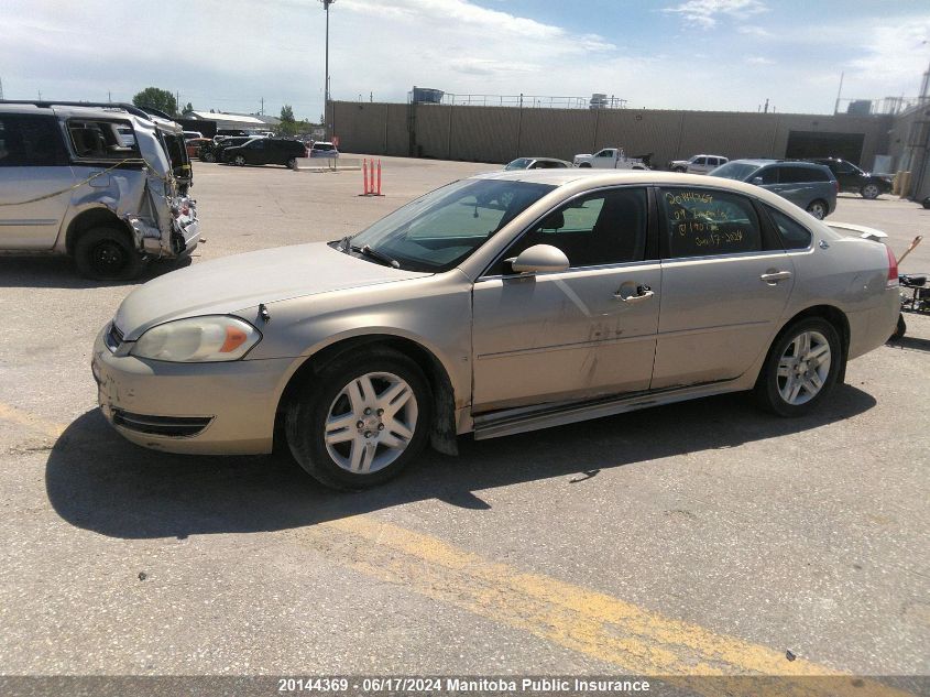 2009 Chevrolet Impala Lt V6 VIN: 2G1WT57K691190726 Lot: 20144369