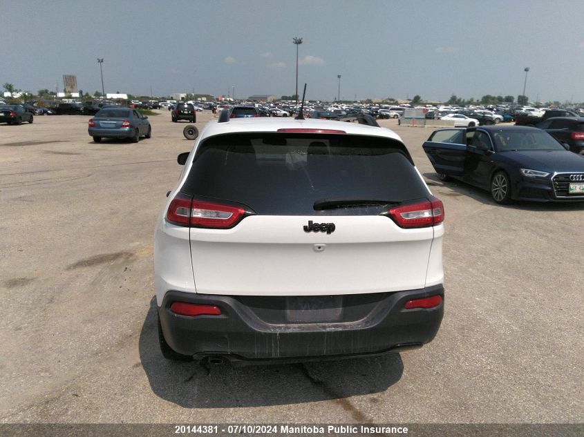 2017 Jeep Cherokee Sport VIN: 1C4PJLAB9HW580807 Lot: 20144381