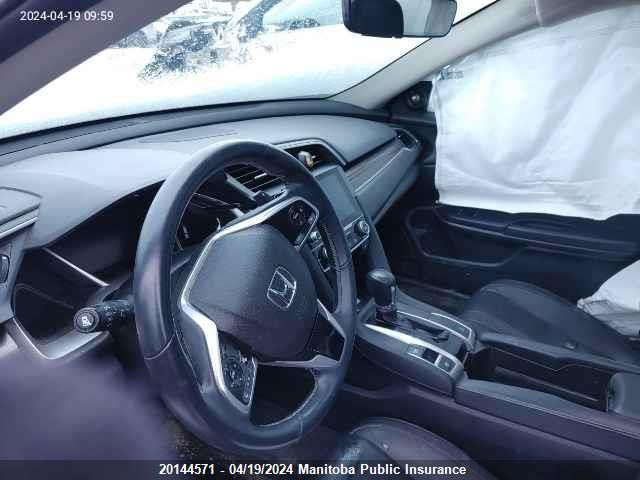 2020 Honda Civic Touring VIN: 2HGFC1F91LH104981 Lot: 20144571