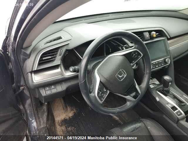2020 Honda Civic Touring VIN: 2HGFC1F91LH104981 Lot: 20144571