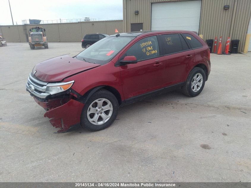 2013 Ford Edge Sel VIN: 2FMDK4JC9DBC18868 Lot: 20145134
