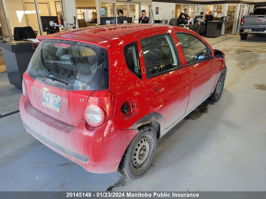 2010 Chevrolet Aveo VIN: 3G1TC6DE4AL144080 Lot: 20145148