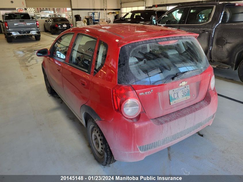 3G1TC6DE4AL144080 2010 Chevrolet Aveo