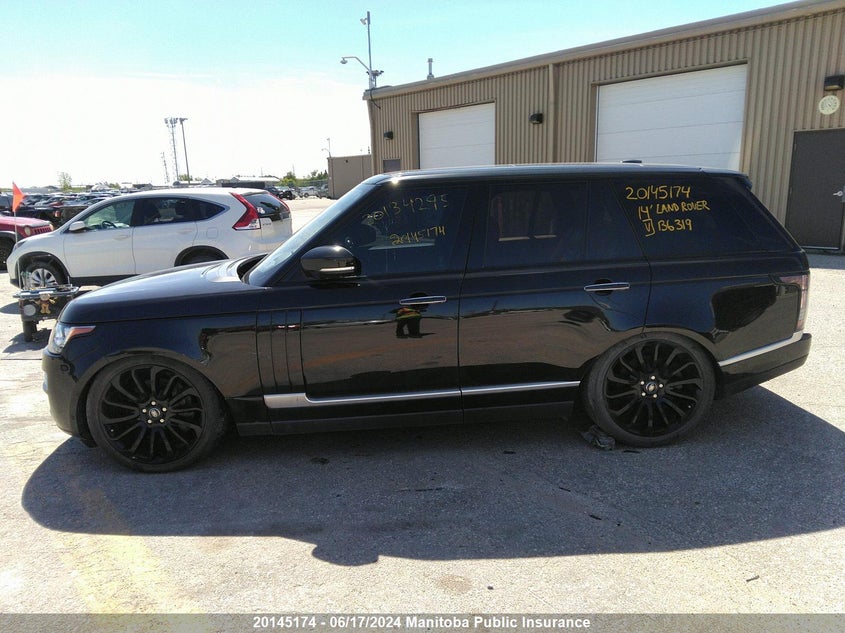 2014 Land Rover Range Rover Autobio Supercharg VIN: SALGV2EF5EA136319 Lot: 20145174