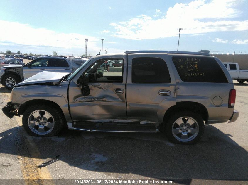 2003 Cadillac Escalade VIN: 1GYEK63N83R196659 Lot: 20145203