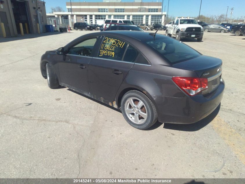 2011 Chevrolet Cruze Lt Turbo VIN: 1G1PG5S9XB7145889 Lot: 20145241