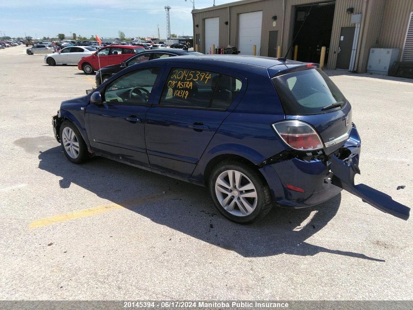 2008 Saturn Astra Xe VIN: W08AR671685101319 Lot: 20145394