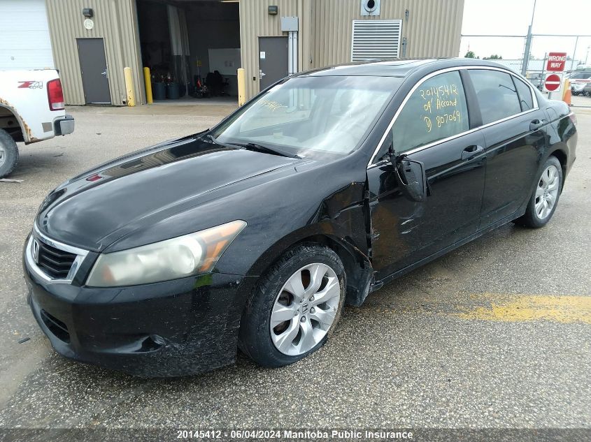 2009 Honda Accord Ex VIN: 1HGCP258X9A807069 Lot: 20145412