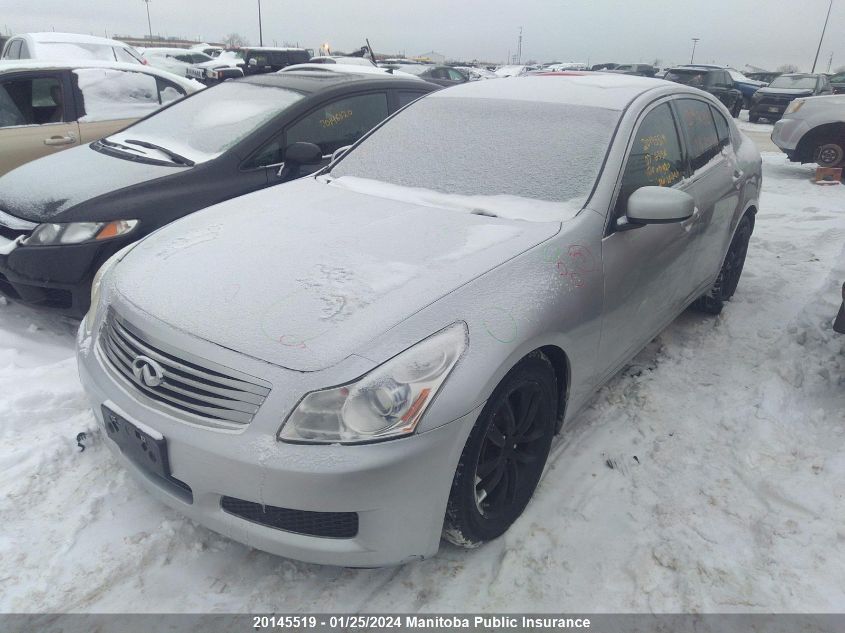 2007 Infiniti G35X Luxury VIN: JNKBV61F97M808820 Lot: 20145519