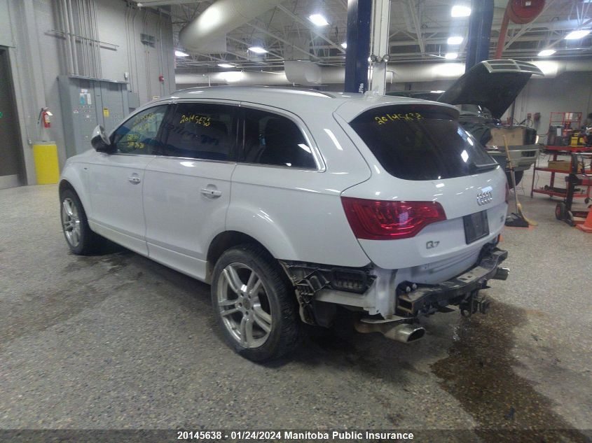 2014 Audi Q7 V6 Tdi VIN: WA1MMCFEXED013617 Lot: 20145638