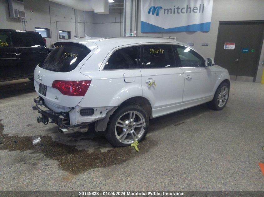 WA1MMCFEXED013617 2014 Audi Q7 V6 Tdi