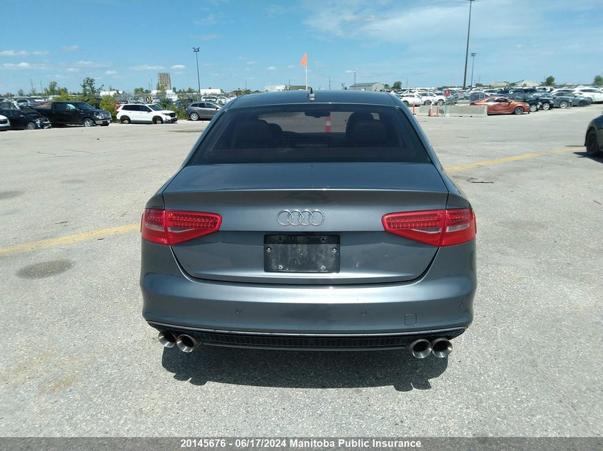 2015 Audi A4 2.0T Quattro VIN: WAUFFCFL1FN014011 Lot: 20145676