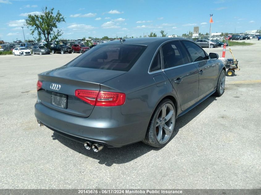 2015 Audi A4 2.0T Quattro VIN: WAUFFCFL1FN014011 Lot: 20145676