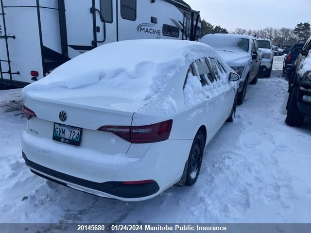 2022 Volkswagen Jetta Comfortline 1.5 Tsi VIN: 3VWEM7BUXNM008112 Lot: 20145680